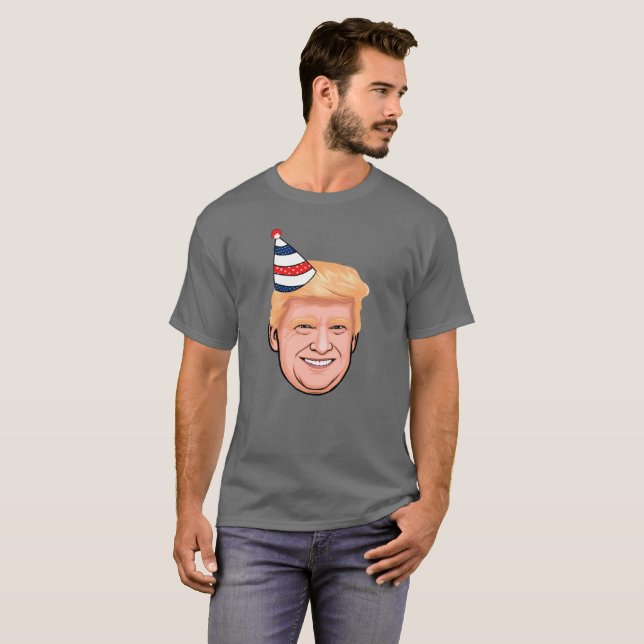DONALD TRUMP BIRTHDAY T-Shirt (Vorne ganz)