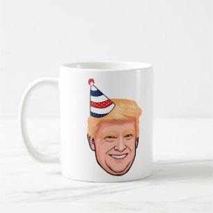 DONALD TRUMP BIRTHTAG KAFFEETASSE
