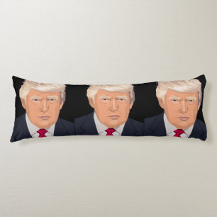 DONALD TRUMP BODY PILLOW REVERSIBLE SEITENSCHLÄFERKISSEN