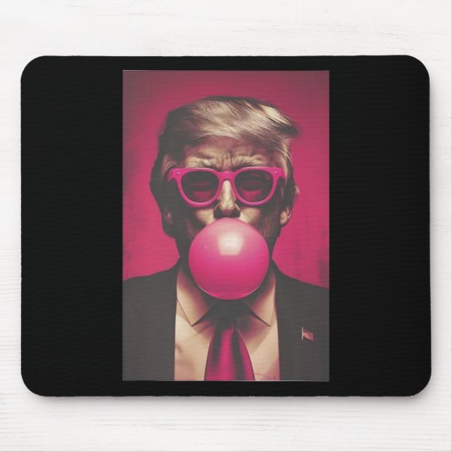 Donald Trump Bubble Gum 2024 Mousepad (Vorne)