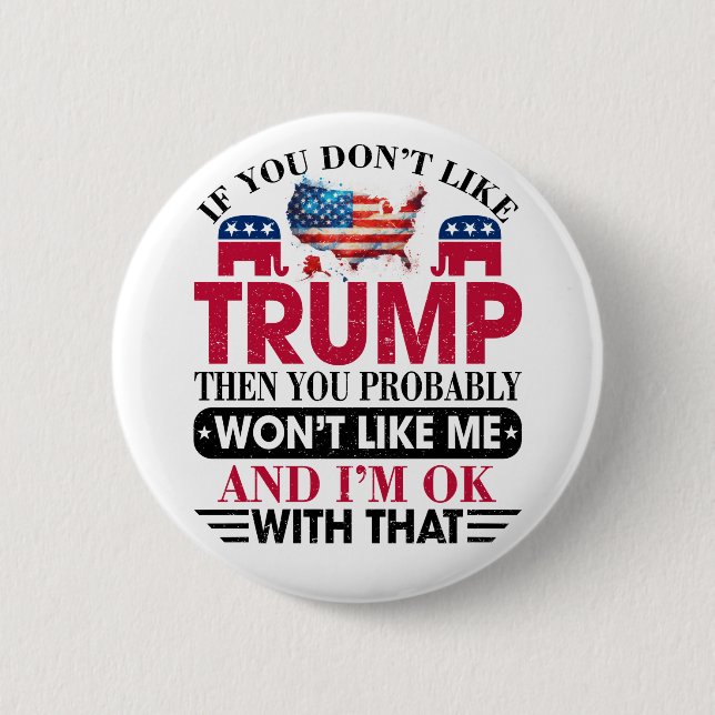Donald Trump Button (Vorderseite)