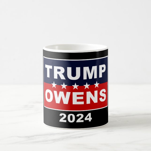 Donald Trump & Candace Owens 2024 USA Wahl Kaffeetasse (Mittel)