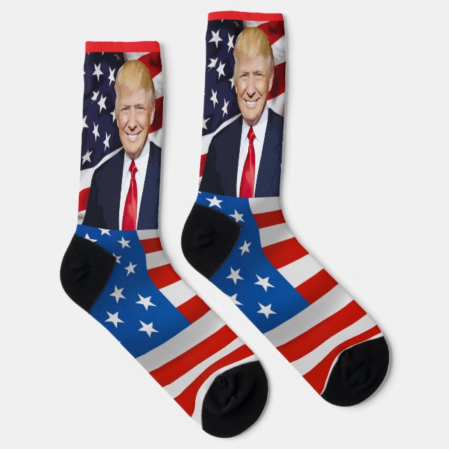 DONALD TRUMP CHRISTMAS 2024 SOCKS SOCKEN (Rechts)