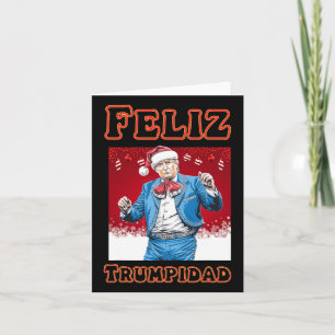Donald Trump Christmas Feliz Trumpidad Karte