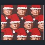 DONALD TRUMP CHRISTMAS SANTA Wrapping Paper Geschenkpapier<br><div class="desc">DONALD TRUMP CHRISTMAS WRAPPING PAPIER</div>