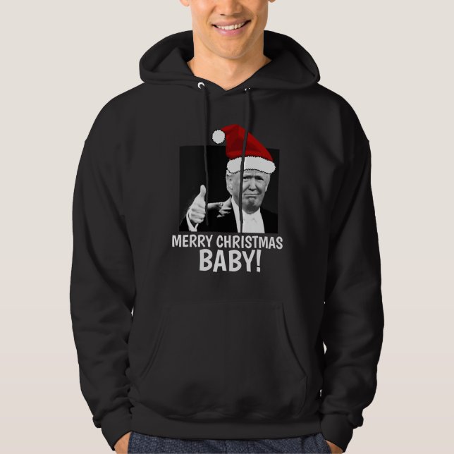 DONALD TRUMP CHRISTMAS T - Shirt, Funny Hoodie (Vorderseite)
