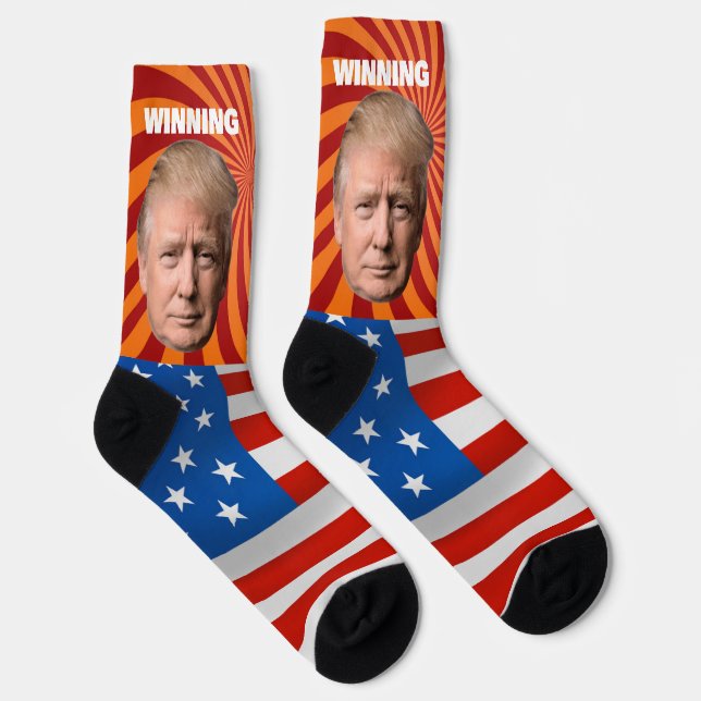 DONALD TRUMP CHRISTMAS WINNING SOCKS SOCKEN (Rechts)