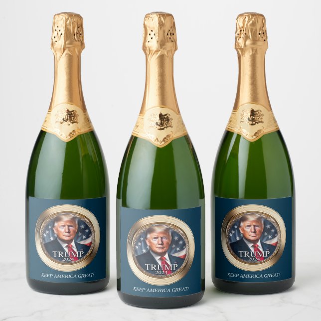 Donald Trump Classy Gold Champagne (Flaschen)