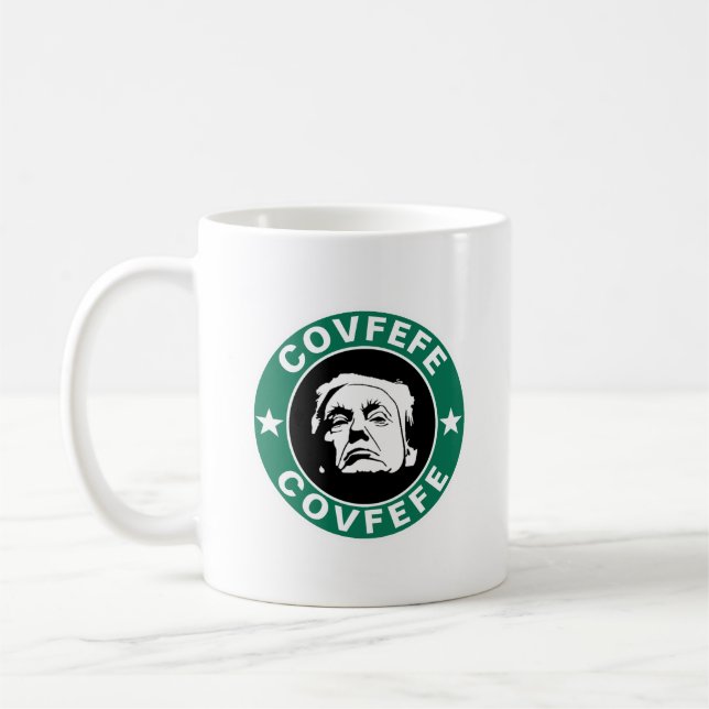 Donald Trump Covfee   Kaffeetasse (Links)