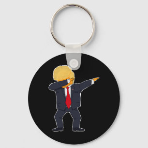 Donald Trump Dab Schlüsselanhänger