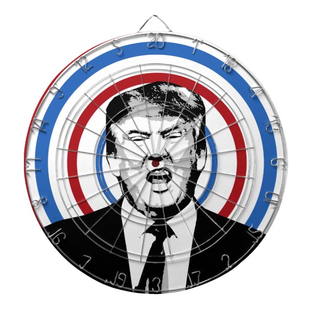 Donald Trump Dart Board Dartscheibe (vorne)