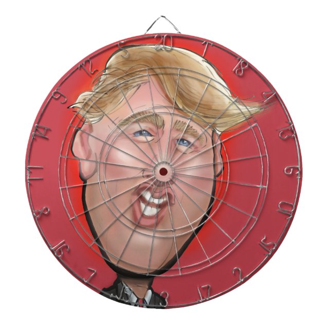 Donald Trump Dartscheibe (vorne)