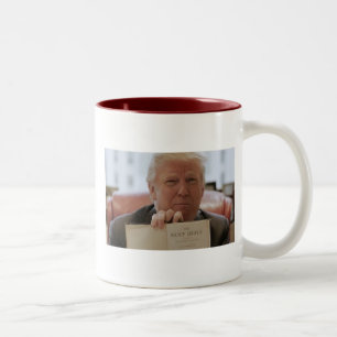 Donald Trump, der Bibel - Zwei-Ton 11oz Kaffee Zweifarbige Tasse