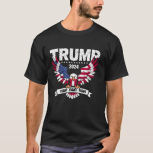 Donald Trump Eagle Präsident 2024 Nimm America Bac T-Shirt