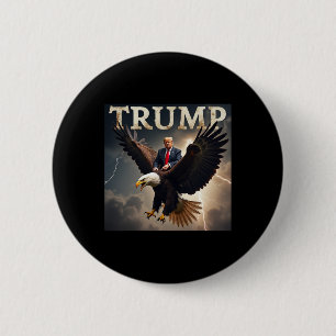 Donald Trump Eagle Usa Präsident Amerika Button
