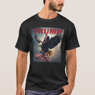 Donald Trump Eagle USA Präsident Amerika T-Shirt
