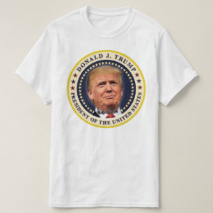 Donald Trump Einweihung Gold Stars Souvenir T-Shirt