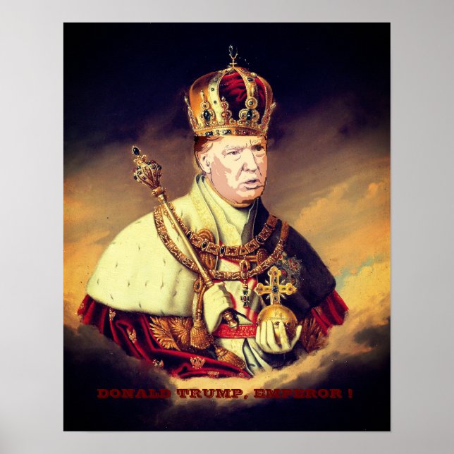 DONALD TRUMP, EMPEROR ! POSTER (Vorne)