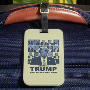 DONALD TRUMP ERA GEPÄCKANHÄNGER