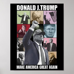 Donald Trump Era Offiziell 2024 Offiziell Donald T Poster