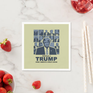 DONALD TRUMP ERA SERVIETTE
