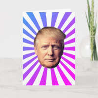 DONALD TRUMP ERHALTEN GUTE KARTE