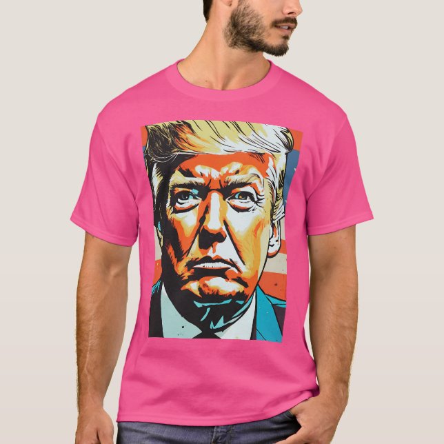 Donald Trump erinnert an Amerika T-Shirt (Vorderseite)