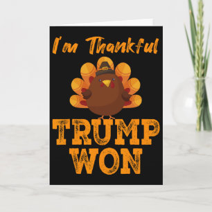 Donald Trump Erntedankfest wieder großartig Ich bi Karte