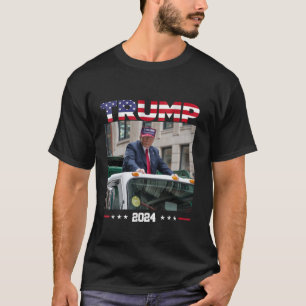 Donald Trump fährt Garbage Truck Garbage Truck Tru T-Shirt