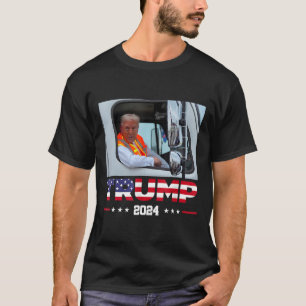 Donald Trump fährt in Garbage Truck 1 T-Shirt