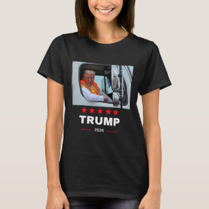 Donald Trump fährt in Garbage Truck 2 T-Shirt