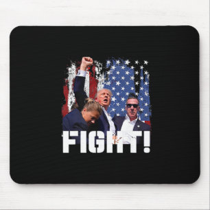 Donald Trump Faustpumpe Mousepad