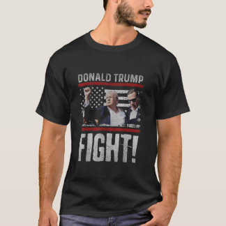 Donald Trump - Faustpumpe Wir kämpfen gegen das Tr T-Shirt