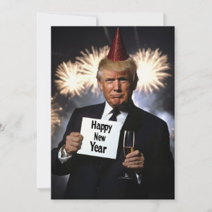 Donald Trump feiert Silvester stilvoll Einladung