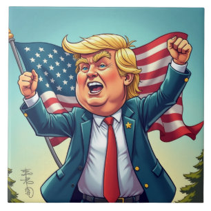 Donald Trump Fliese