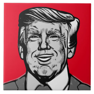 DONALD TRUMP FLIESE