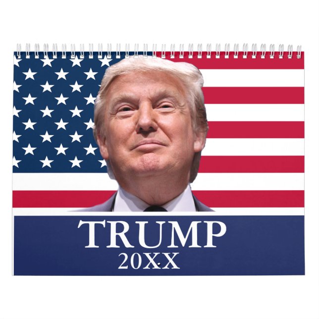 Donald Trump Foto Monatskalender Kalender (Titelbild)