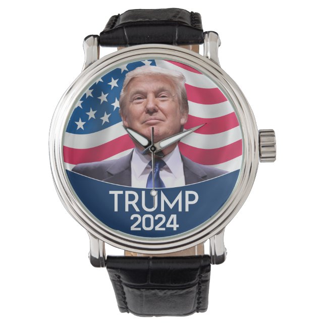 Donald Trump Foto - Präsident Armbanduhr (Vorderseite)