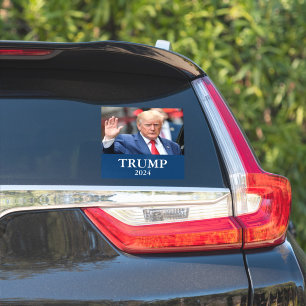 Donald Trump Foto - Trump 2024 Aufkleber