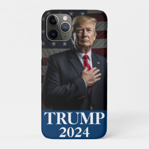 Donald Trump Foto - Trump 2024 Behalte Amerika gro Case-Mate iPhone Hülle