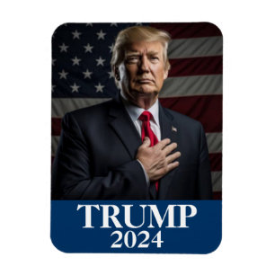 Donald Trump Foto - Trump 2024 Behalte Amerika gro Magnet