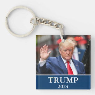 Donald Trump Foto - Trump 2024 Schlüsselanhänger