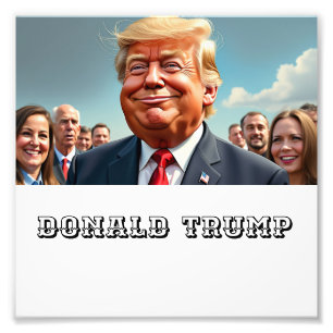 Donald Trump Fotodruck