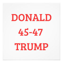 Donald Trump Fotodruck