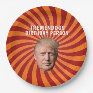 DONALD TRUMP FUNNY BIRTHDAY PAPER TELLER