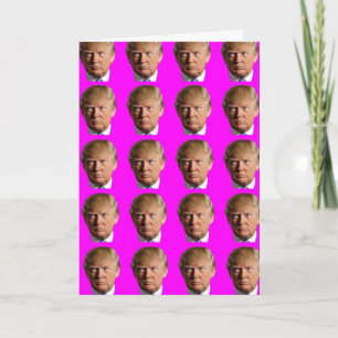 DONALD TRUMP FUNNY FAPPY BIRTHDAY GREETING CARDS KARTE