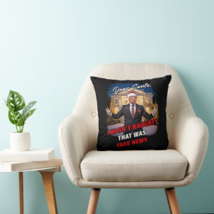 Donald Trump Funny Joke, Lieber Weihnachten, Fake Kissen