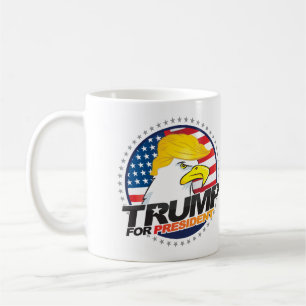 Donald Trump für die Tasse von Präsident Eagle H