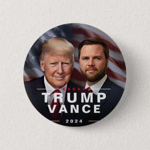 Donald Trump für die Wahl 2024 Button