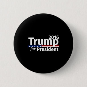 Donald Trump für Präsident 2016 Republikaner Donal Button
